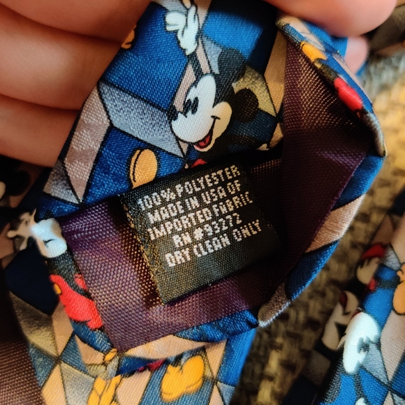 Vintage Disney Mickey Mouse Tie - Picture 3 of 4
